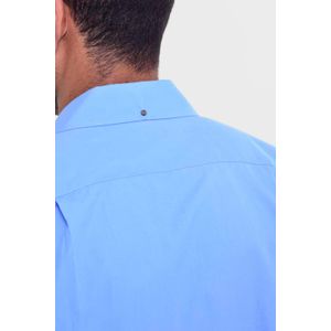 CAMISA SLIM MANGA CORTA PARA HOMBRE COLOR AZUL CLARO