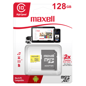 MAXELL MEMORIA MCSD 128GB UHS-1 CLASS 10