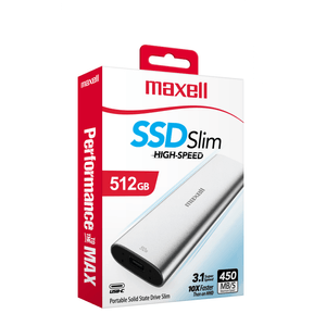 MAXELL DISCO SOLIDO 512GB SSDP-512  3.1 PORTABLE EXTERNO