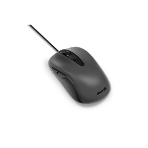 MAXELL MOUSE MOWR-105 OPTICAL FIVE BUTTON SILVER