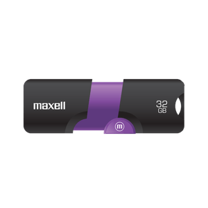 MAXELL MEMORIA USB FLIX 32GB NEGRO/MORADO 2.0