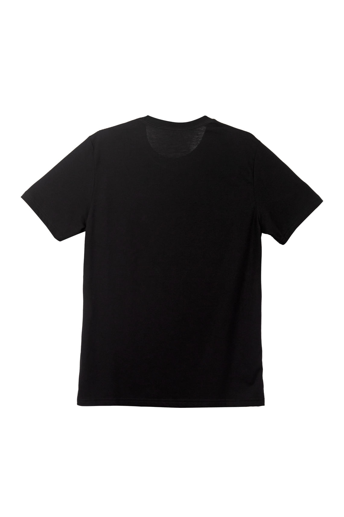 Camiseta negra básica para hombre Agaval