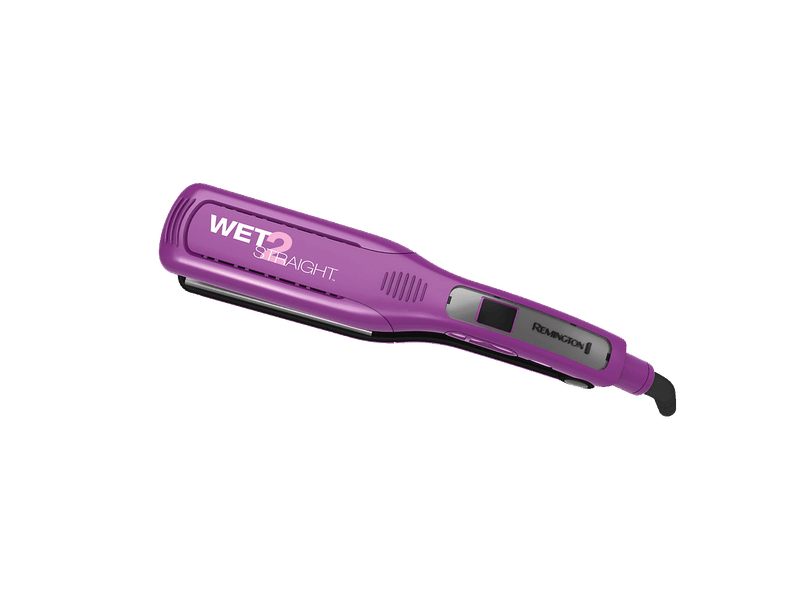 Plancha De Pelo Remington Wet2Straight | Placas De Cerámica y Turmalina |  Color Morado | S8001P - 974712