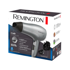 Secador para Cabello Remington Titanium Pro D3019 Gris