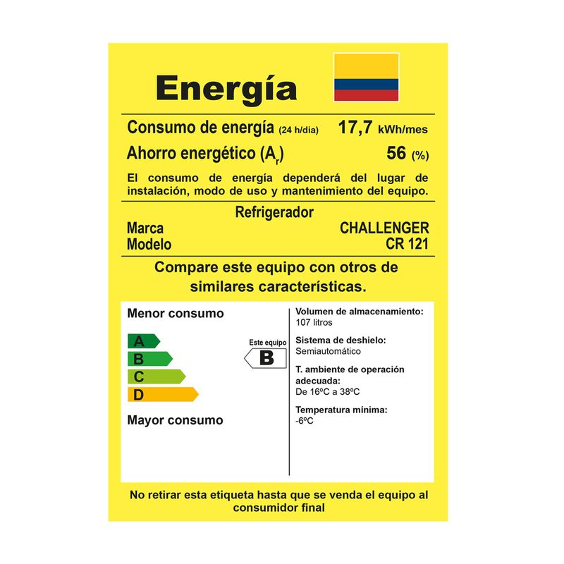 NEVERA-CHALLENGER----MINIBAR-CR121