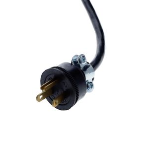 Extensión encauchetada negra 30 mt