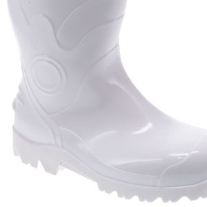 Bota guerrera blanca con puntera talla 41 Robusta