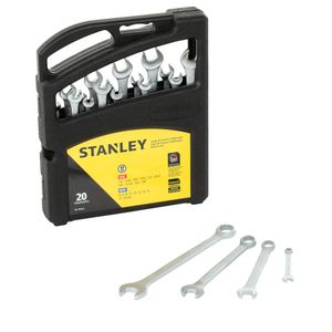 Juego De 20 Llaves Combinadas Métricas/Pulgadas Stanley 85-783LA