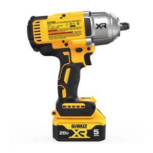 Pistola Llave De Impacto Inalámbrico De 1/2" Ion-Litio 20V Max. + 2 Bat. 4.0Ah + Cargador Dewalt DCF889M2-B3