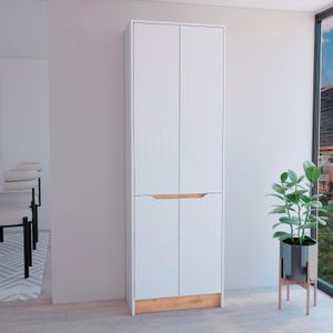 Alacena Sencilla Soler 180X60 RTA Blanco Macadamia