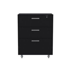 Gabinete 3 Cajones Bajo 90X70 RTA Wengue