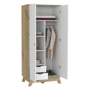 Closet Z BiColor 81 X 180 X 50 RTA Duna Blanco