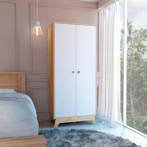 Closet Z BiColor 81 X 180 X 50 RTA Duna Blanco