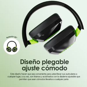 Diadema Bluetooth Graves Potentes y Profundos Oraimo - Negro