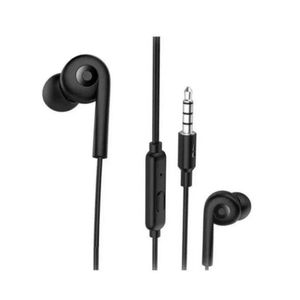 Audífonos de Cable con Graves Profundos 3.5mm - Negro
