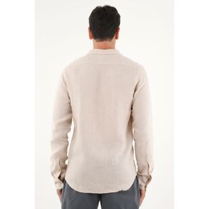 Camisa crudo en 100% lino para hombre