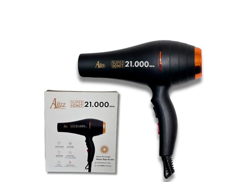 Secador Alizz Super Ionit Secador Alizz A1 Plancha Para El Cabello