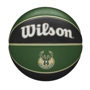 Balon de Baloncesto Wilson NBA Tribute Mil Bucks NO7