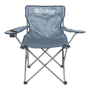 Silla Plegable de Camping Ecology Playera Weekend Gris