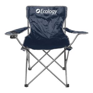 Silla Plegable de Camping Ecology Playera Weekend Azul Gris