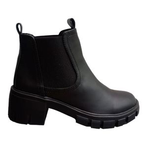 BOTAS REHYA MUJER E8718 D NEGRO