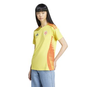 CAMISETA EQUIPOS ADIDAS SELECCIÓN COLOMBIA DAMA LOCAL IP8282 AMARILLO