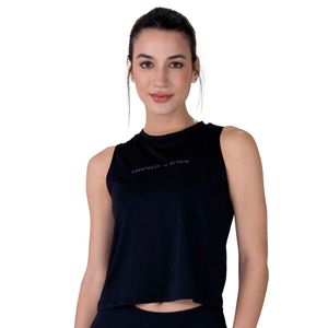 CAMISETA EVERLAST MUJER EV43AAL541 NEGRO