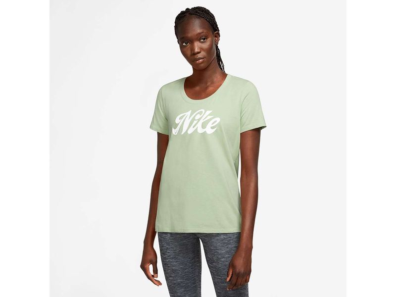 CAMISETA NIKE MUJER FD2986 343 VERDE Agaval