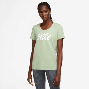 CAMISETA NIKE MUJER FD2986-343 VERDE