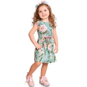 Vestido Infantil Multicolor Mp 74789