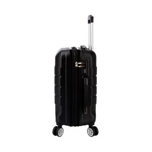 Maleta De Viaje Expandible Cabina Bin M011 Negro