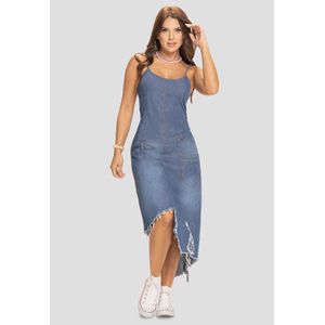 Vestido Mujer Azul Atypical 261