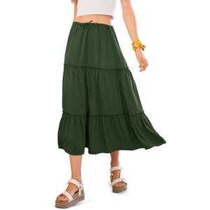 Falda Larga Mujer Verde Rutta 100332