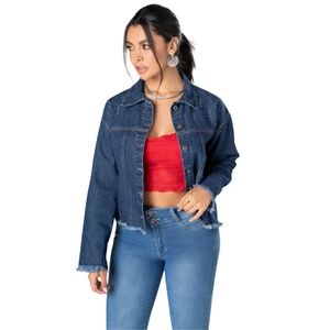 Chaqueta Mujer Azul Mp 2925