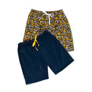 Bermuda Paq X2 Infantil Masculino Multicolor Mp 88964