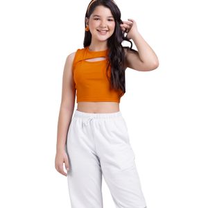 Blusa Infantil Femenino Naranja Mp 3201