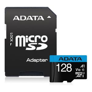 Memoria Micro SD Adata 128Gb Clase 10 Con Adaptador SD