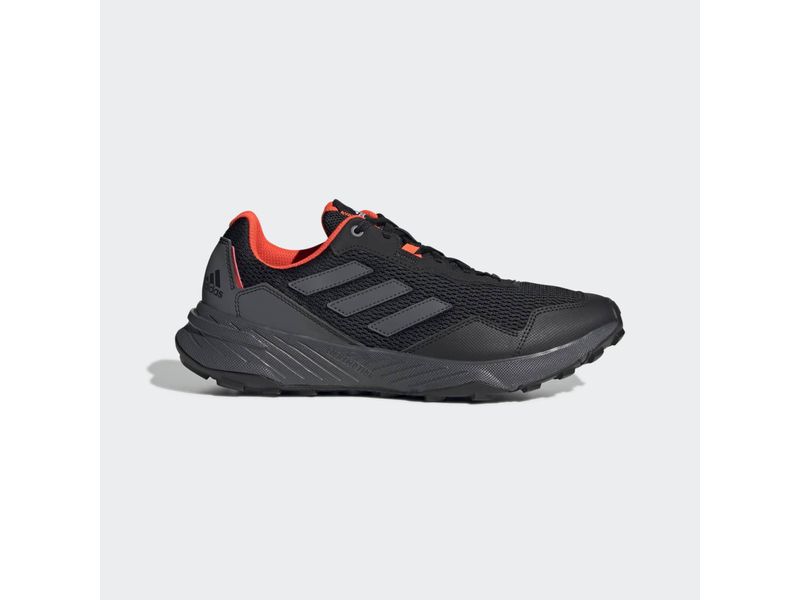 Tenis Adidas Hombre De Trail Running Tracefinder Negro Rojo Q47236 Agaval