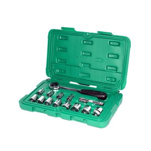 Juego de copas 8 a 19 mm de 3/8" 14 piezas Sata ST09523SJ