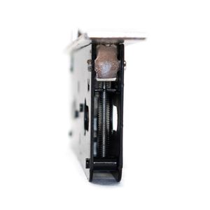 Cerradura incrustar niquelada sin manija Cisa 52111
