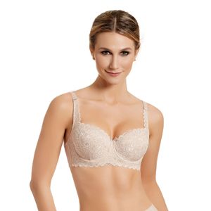 Brasier Clásico en Encaje Perla