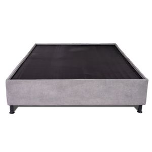 Colchón Semidoble + Base cama Semidoble Toledo Gris