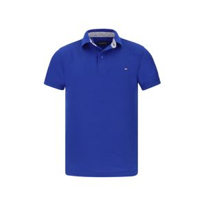 Camiseta tipo polo para hombre Hamer bordada azul rey