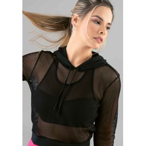 Buzo Mujer Negro Mp 102459