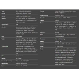 Bicicleta MTB Giant Talon 29 2 2023 Plata/Gris