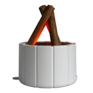 Humidificador Calidez Hogareña Difusor Aromático LED