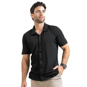 Camisa Hombre Negro Mp 6527