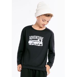 Buzo Infantil Masculino Negro Mp 665