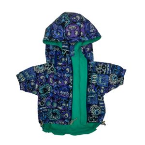 Chaqueta impermeable grande