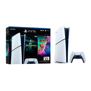 CONSOLA PLAY STATION SONY PS5 SLIM+1C+2JGO DIG